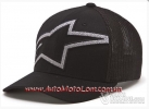 Бейсболка черная мужская ALPINESTARS CLEMENT CURVED