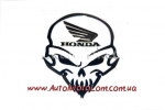 Наклейка череп Honda (лев+правая)