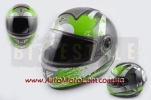 Шлем-интеграл KOJI mod.550 Black| Green