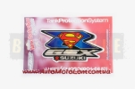 Наклейка на бак GSXR (супермен)