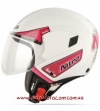 Мотокаска Nitro NGJP BON BON White Pink