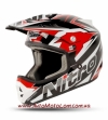 Кроссовый шлем Nitro Shard Black Red